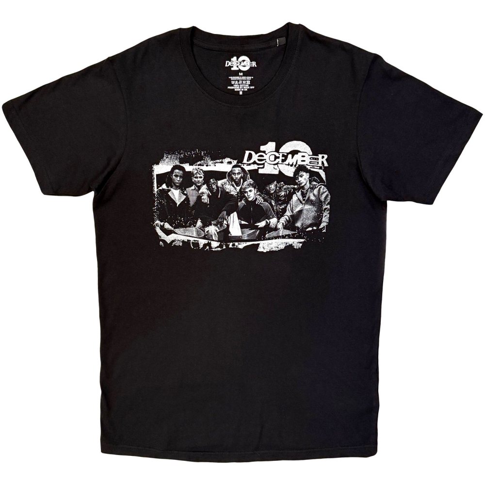 December 10. - Biker B7W Heren Tshirt - Zwart